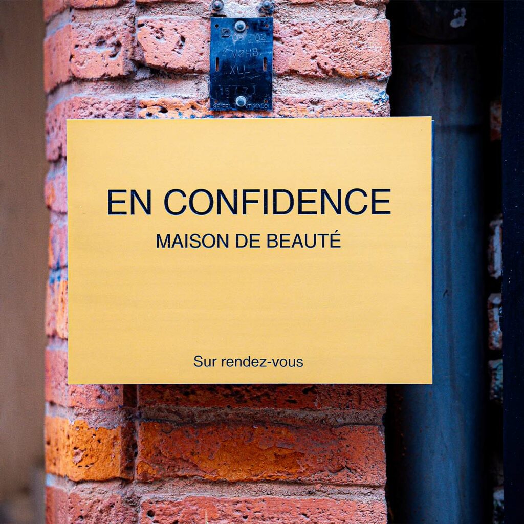 Le salon esthétique En Confidence